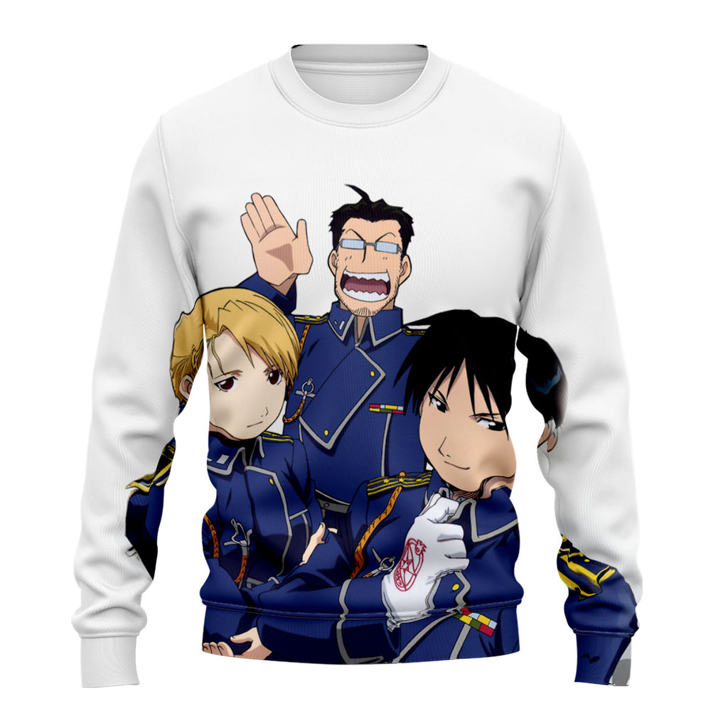 Fullmetal Alchemist State Alchemist Veteran Ally Anime Apparel