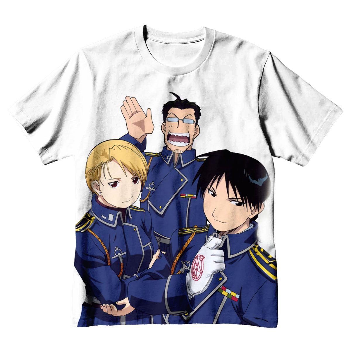 Fullmetal Alchemist State Alchemist Veteran Ally Anime Apparel