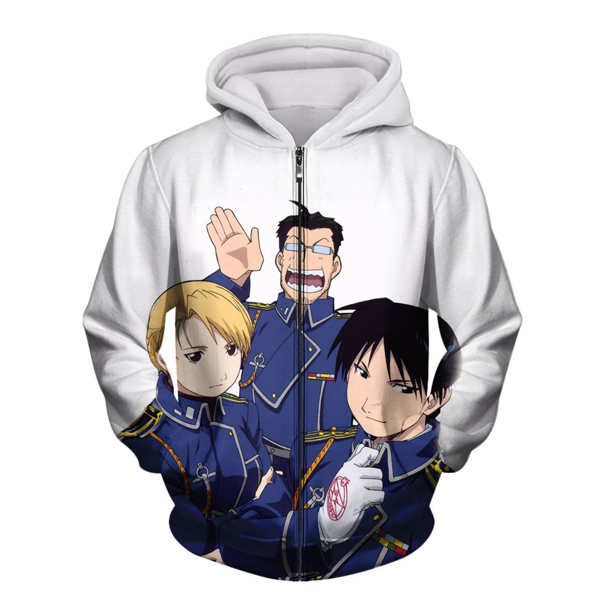 Fullmetal Alchemist State Alchemist Veteran Ally Anime Apparel