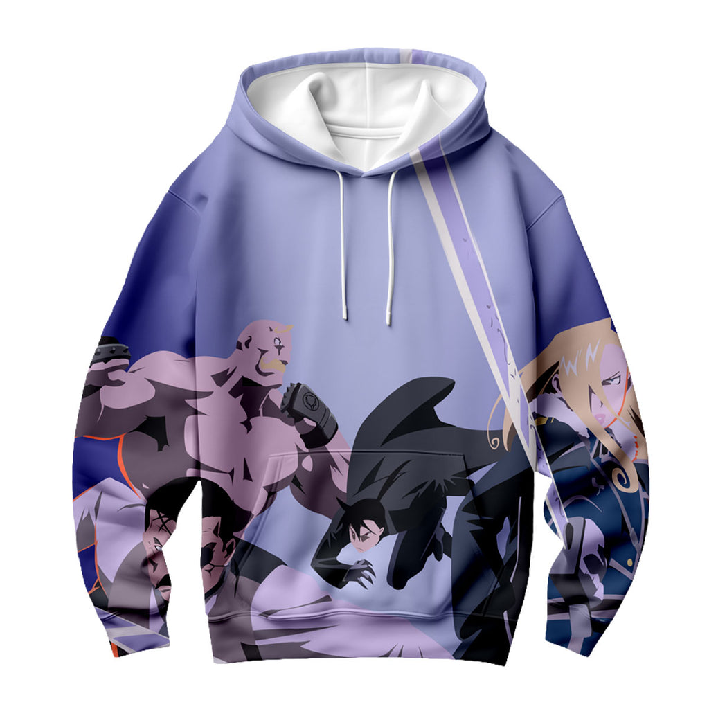 Fullmetal Alchemist Team Combat Mission Anime Apparel