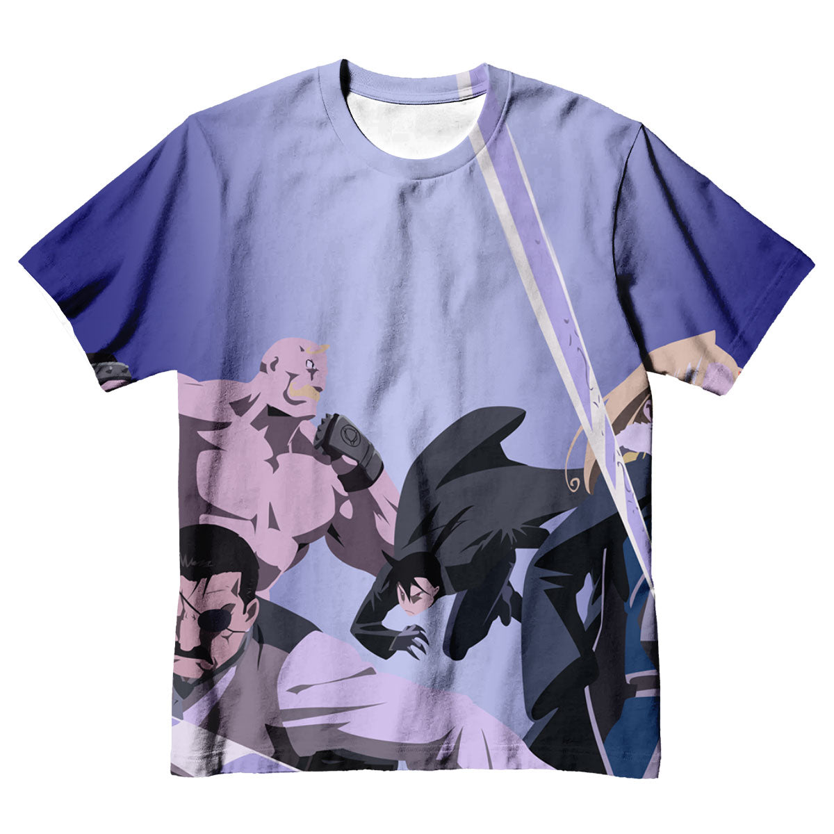 Fullmetal Alchemist Team Combat Mission Anime Apparel