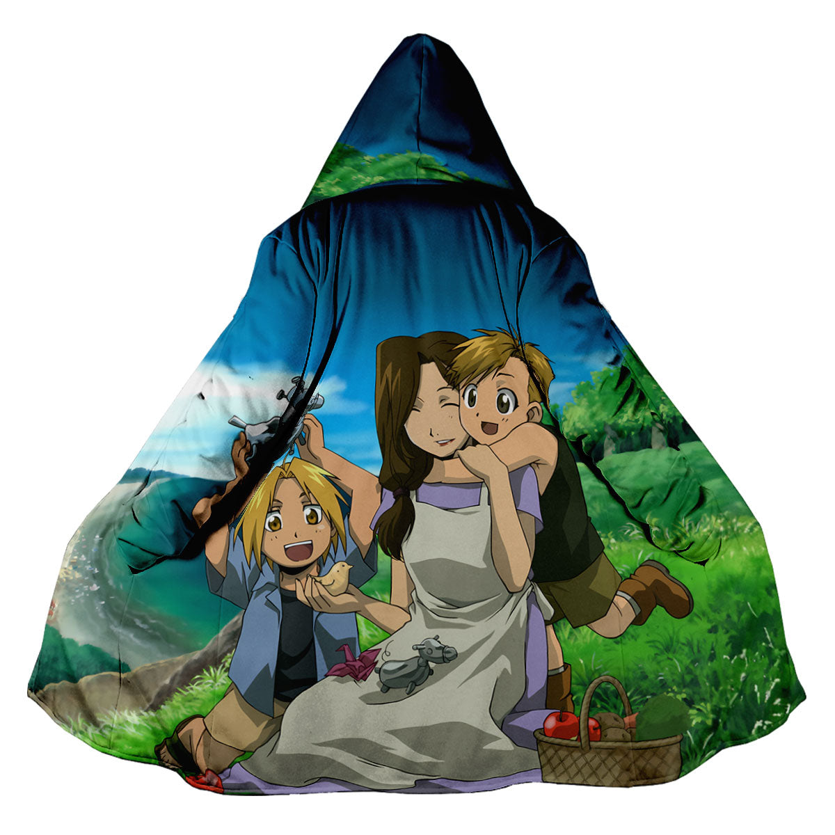 Fullmetal Alchemist Theresa Elric Heartwarming Family Moment Anime Apparel