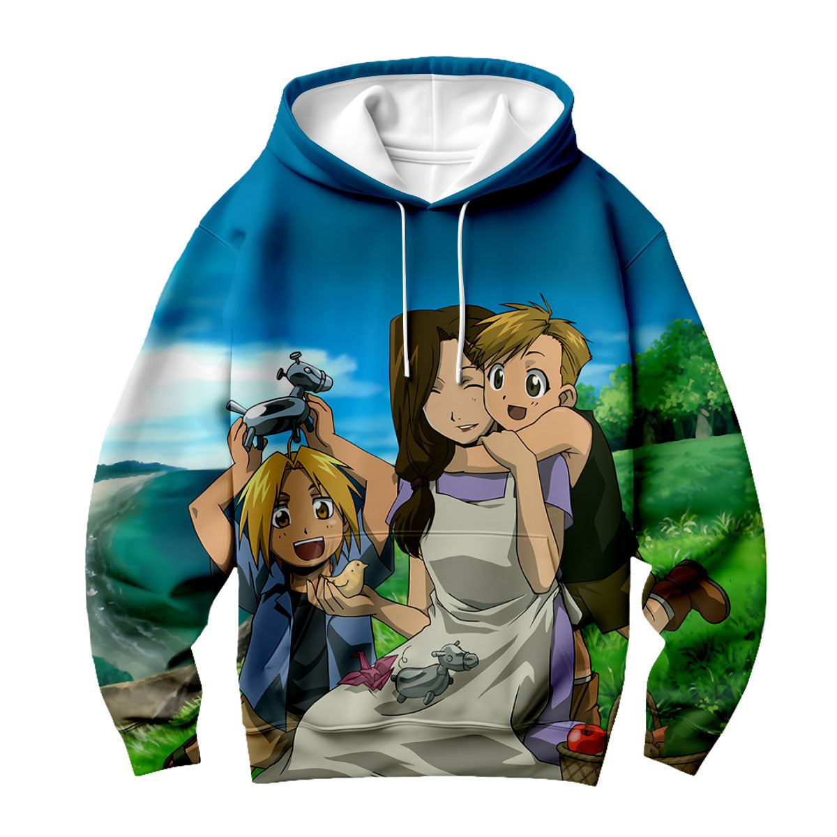 Fullmetal Alchemist Theresa Elric Heartwarming Family Moment Anime Apparel
