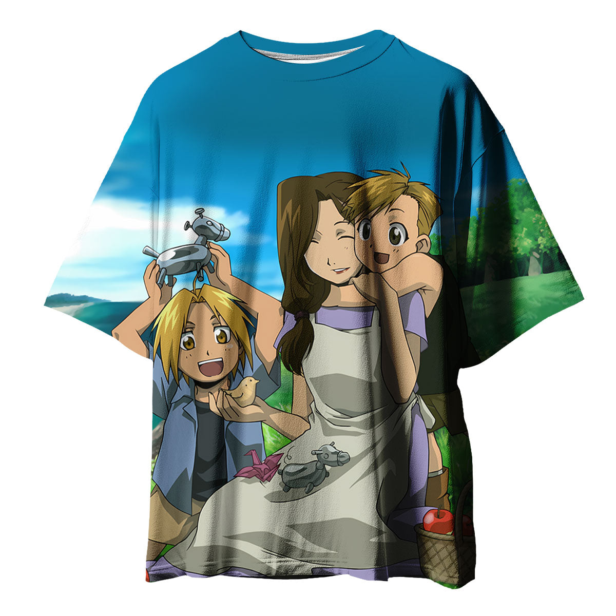 Fullmetal Alchemist Theresa Elric Heartwarming Family Moment Anime Apparel