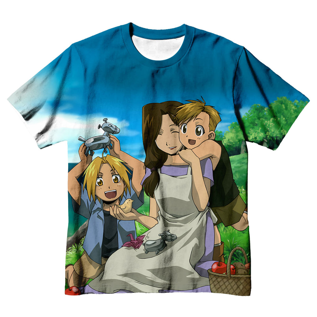 Fullmetal Alchemist Theresa Elric Heartwarming Family Moment Anime Apparel