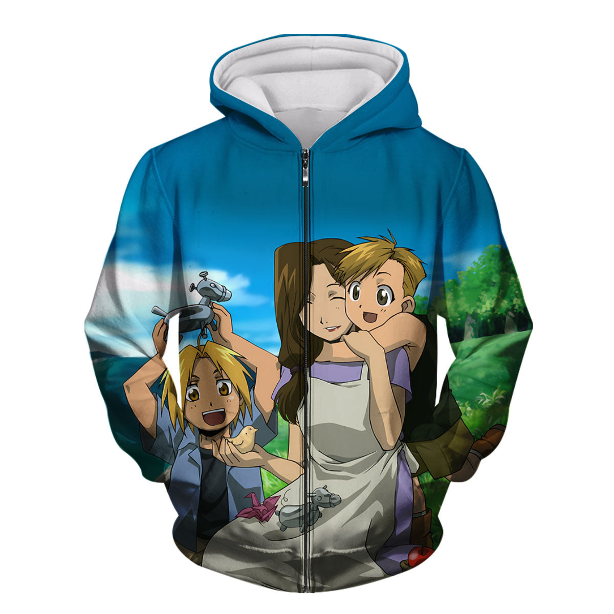 Fullmetal Alchemist Theresa Elric Heartwarming Family Moment Anime Apparel