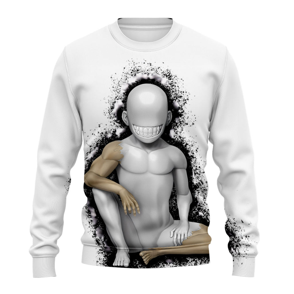 Fullmetal Alchemist Truth Sitting Smiling Anime Apparel