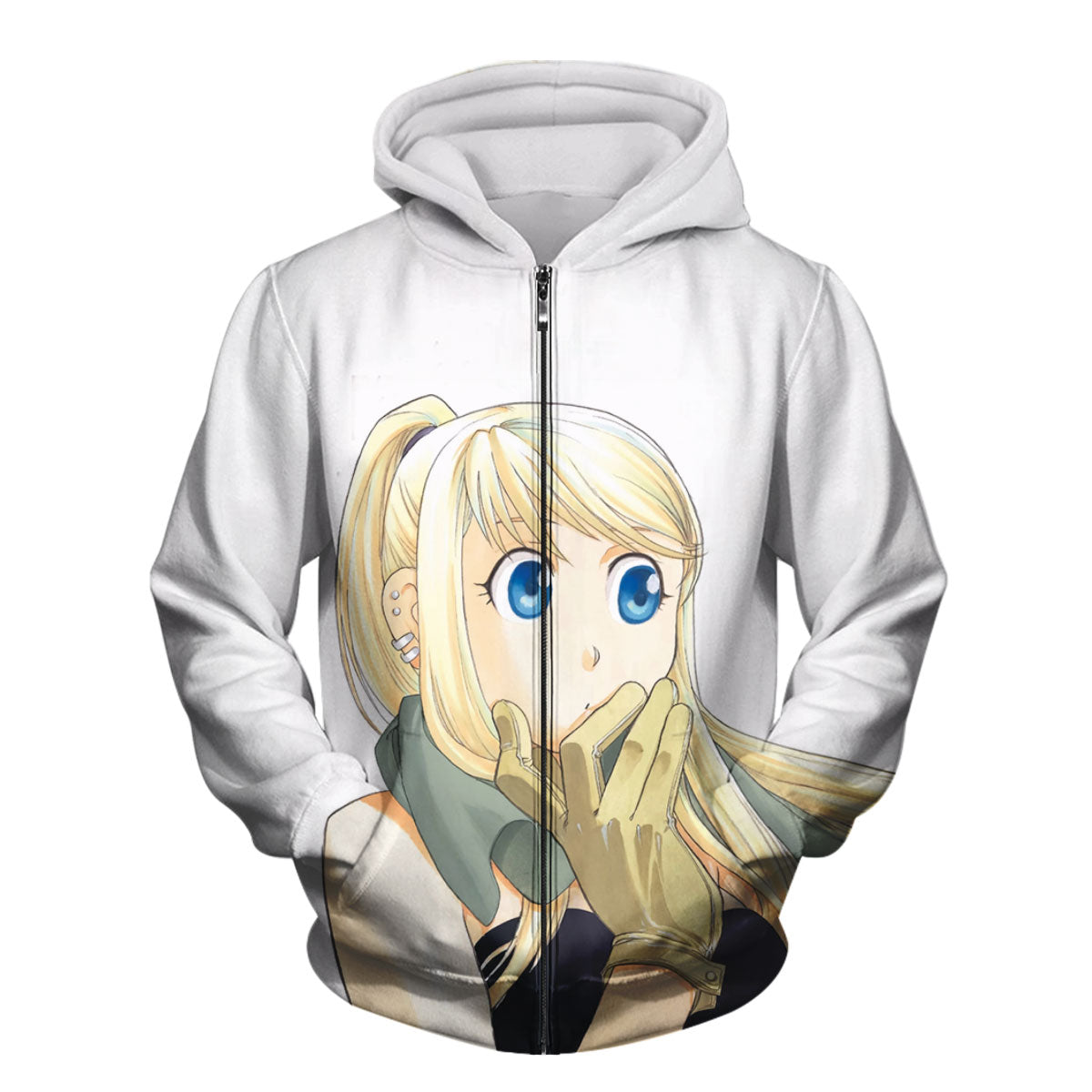 Fullmetal Alchemist Winry Gloved Mechanic Anime Apparel
