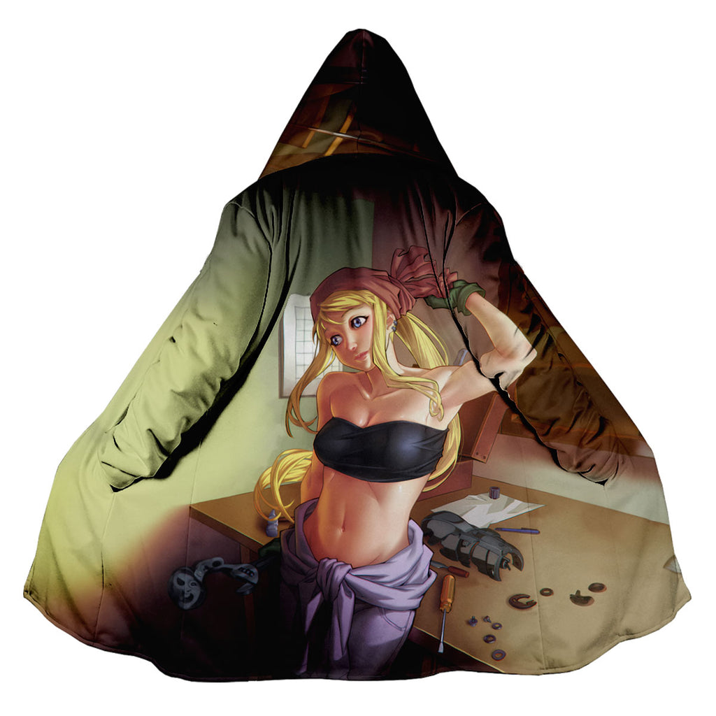 Fullmetal Alchemist Winry Rockbell Crafting Automail Anime Apparel