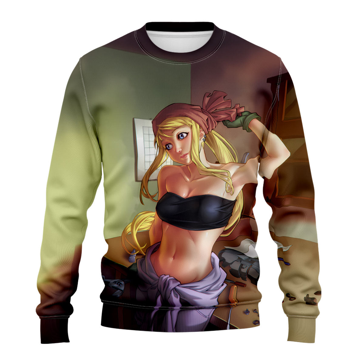Fullmetal Alchemist Winry Rockbell Crafting Automail Anime Apparel