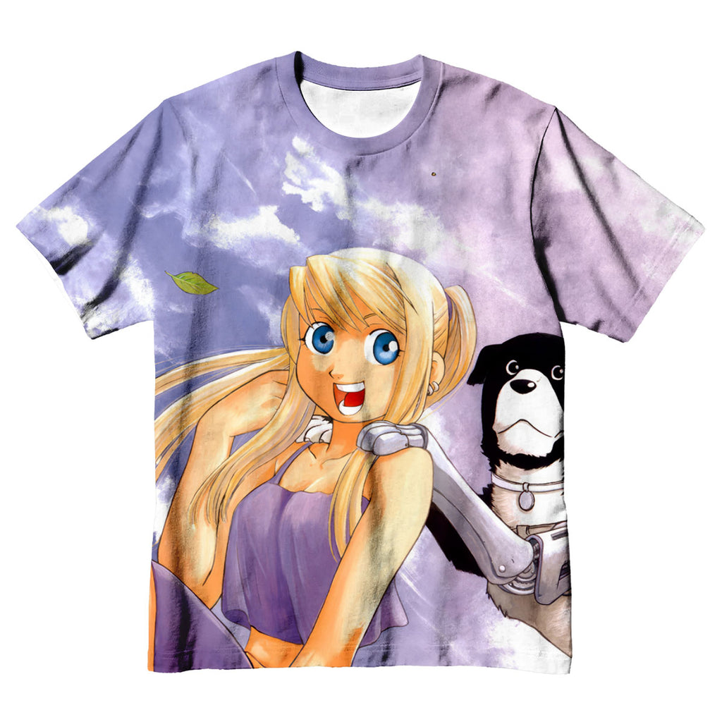 Fullmetal Alchemist Winry Rockbell Mechanic Canine Companion Anime Apparel