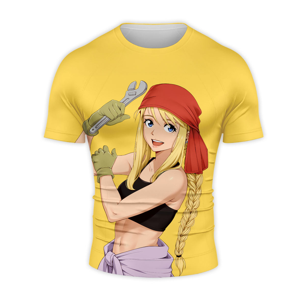 Fullmetal Alchemist Winry Rockbell Mechanic Wrench Anime Apparel