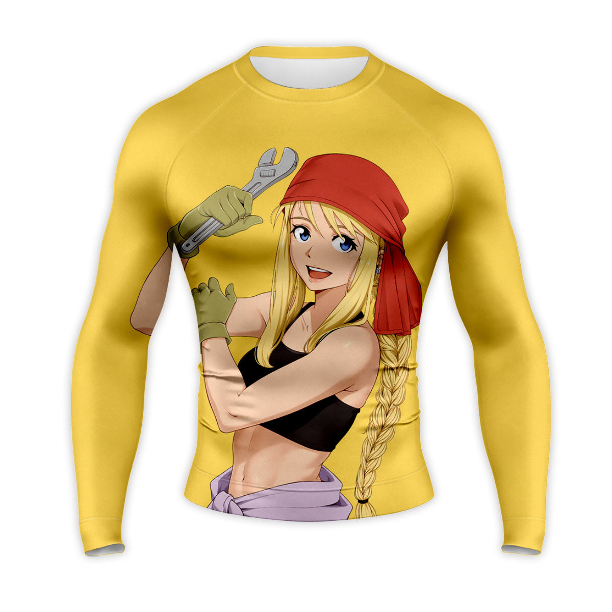 Fullmetal Alchemist Winry Rockbell Mechanic Wrench Anime Apparel