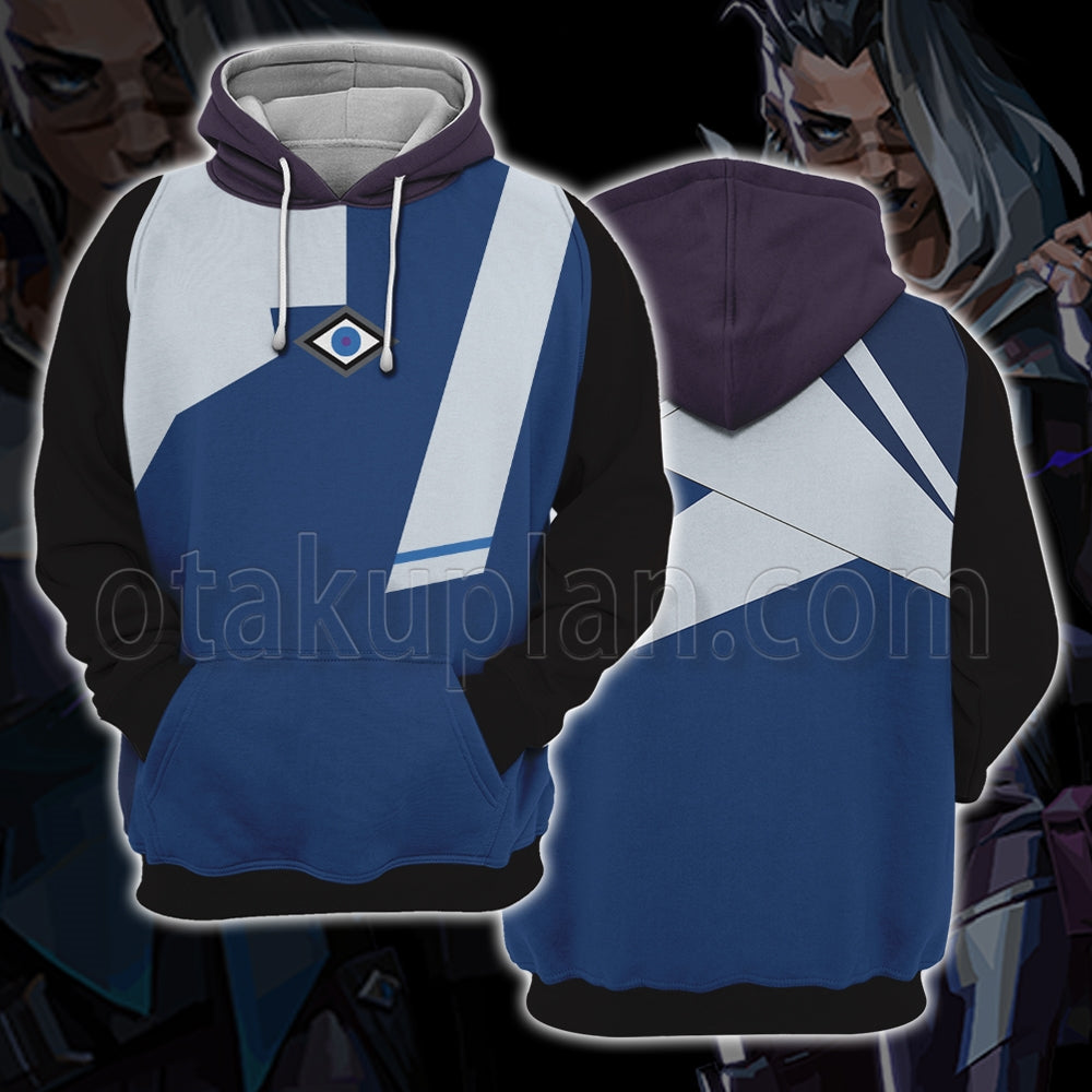 Game Valorant Agent Fade Cosplay Hoodie