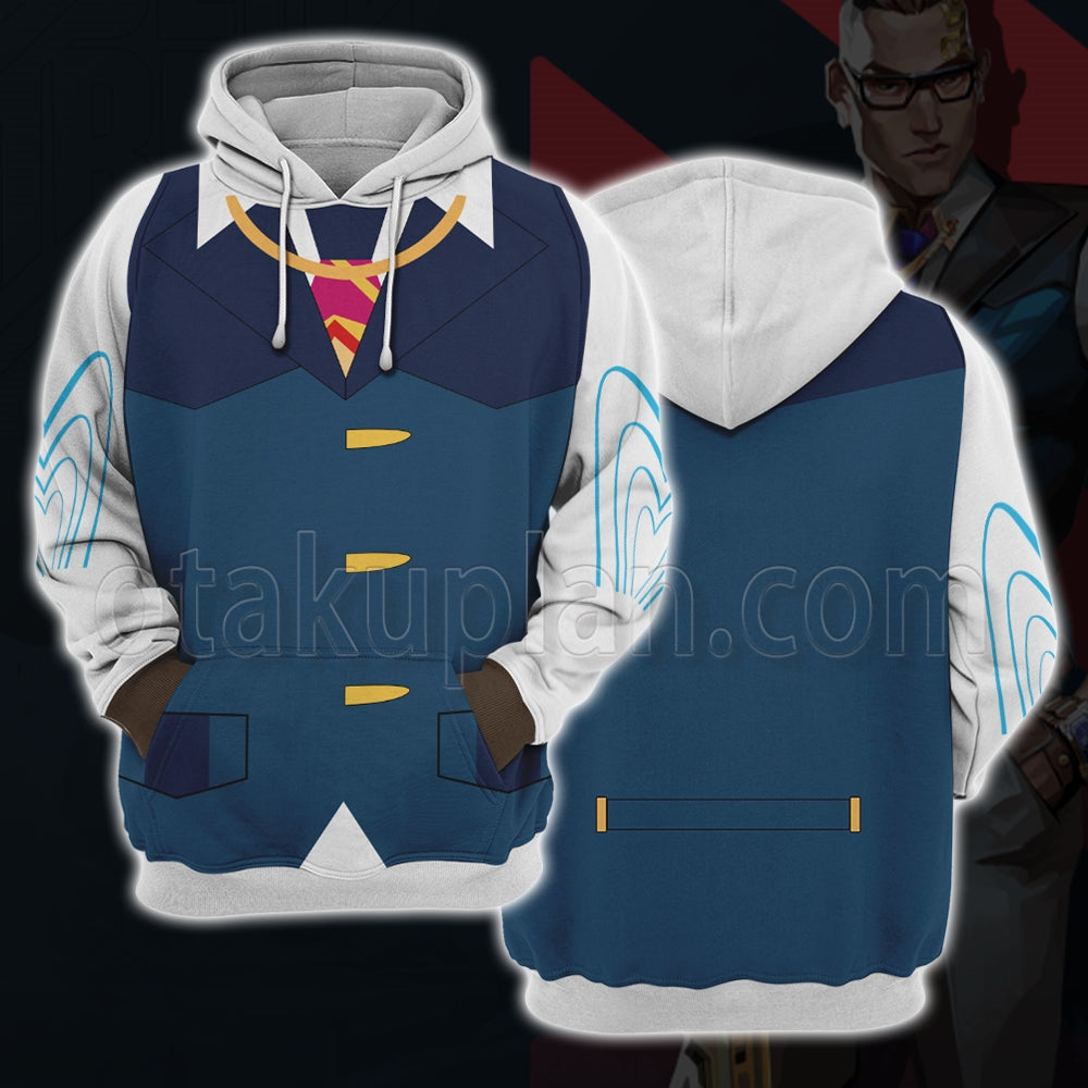 Game Valorant Chamber Cosplay Hoodie
