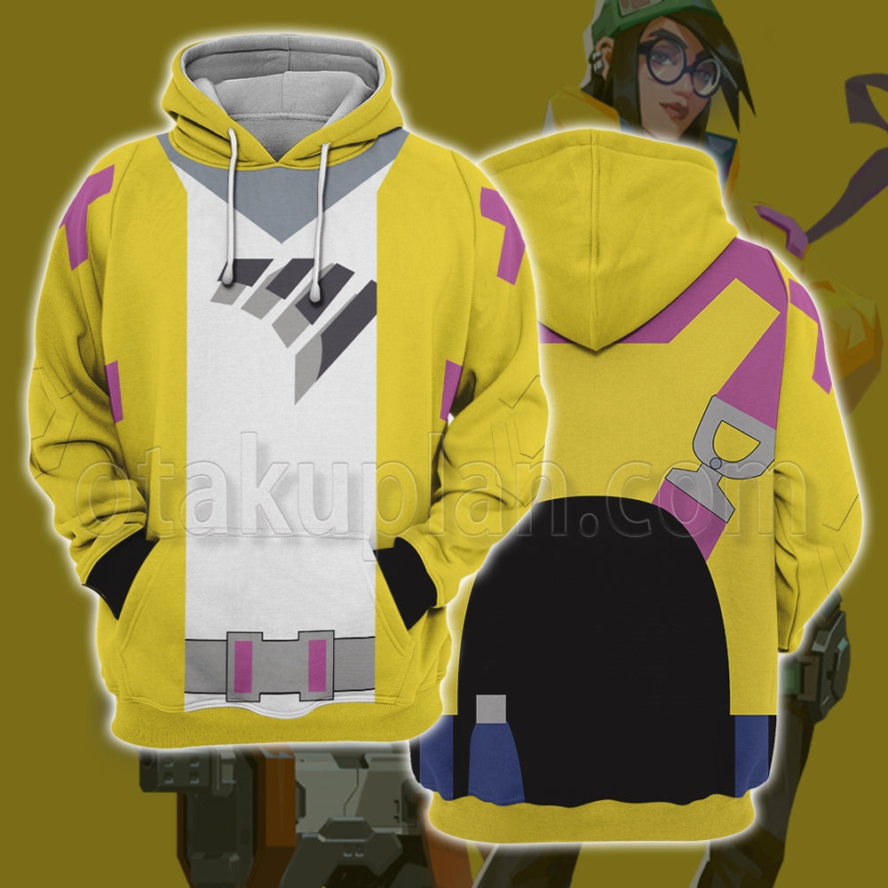 Game Valorant Killjoy Cosplay Hoodie
