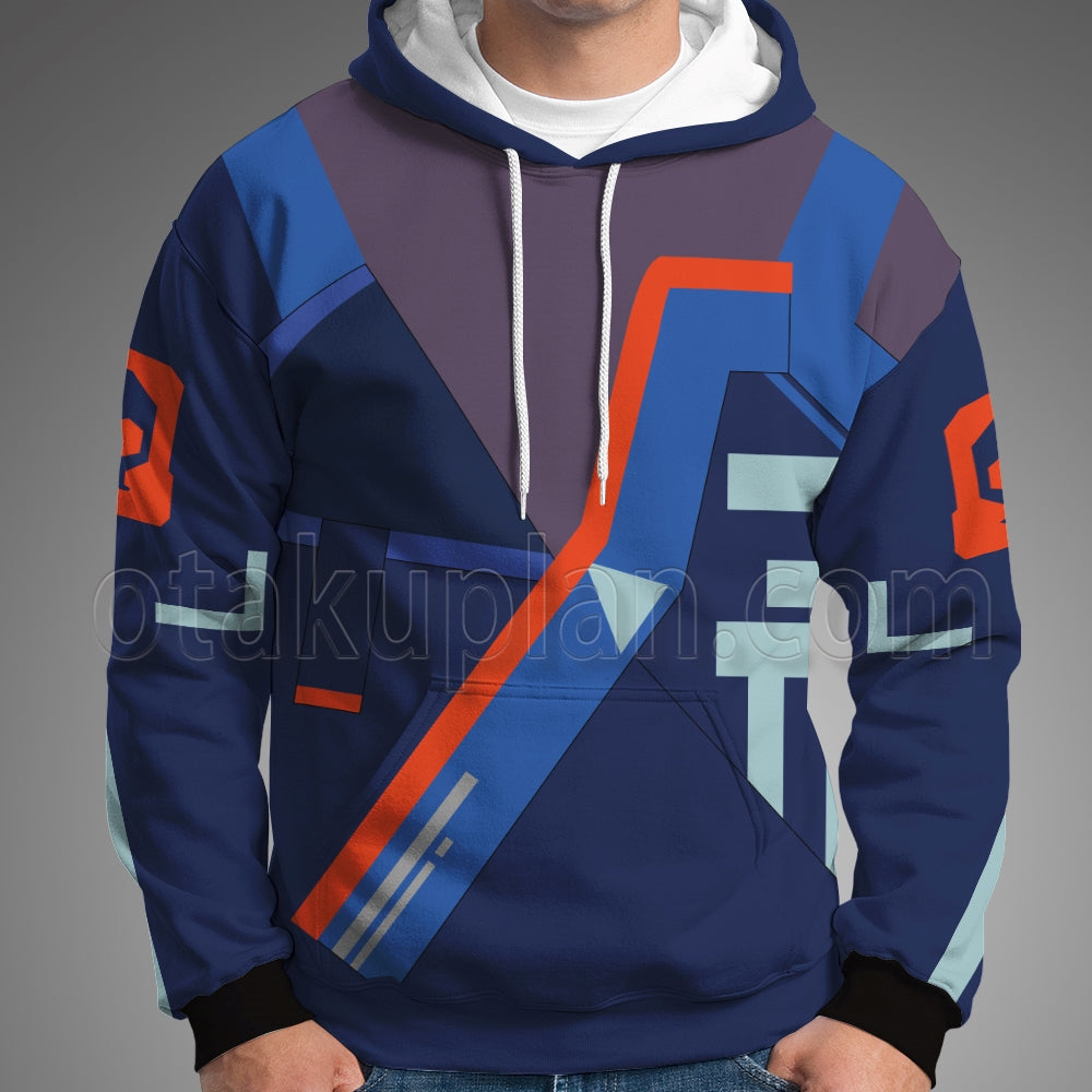 Game Valorant Yoru Cosplay Hoodie