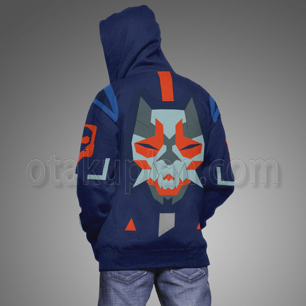 Game Valorant Yoru Cosplay Hoodie