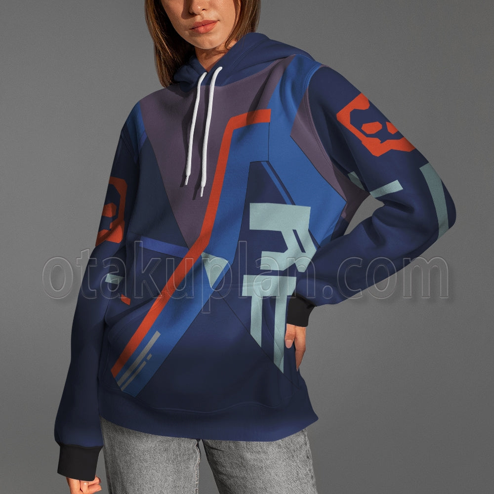 Game Valorant Yoru Cosplay Hoodie