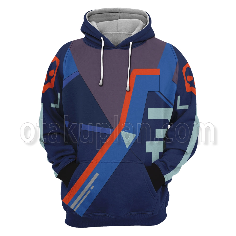 Game Valorant Yoru Cosplay Hoodie