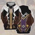 Genshin Impact Zhongli Cosplay Hoodie