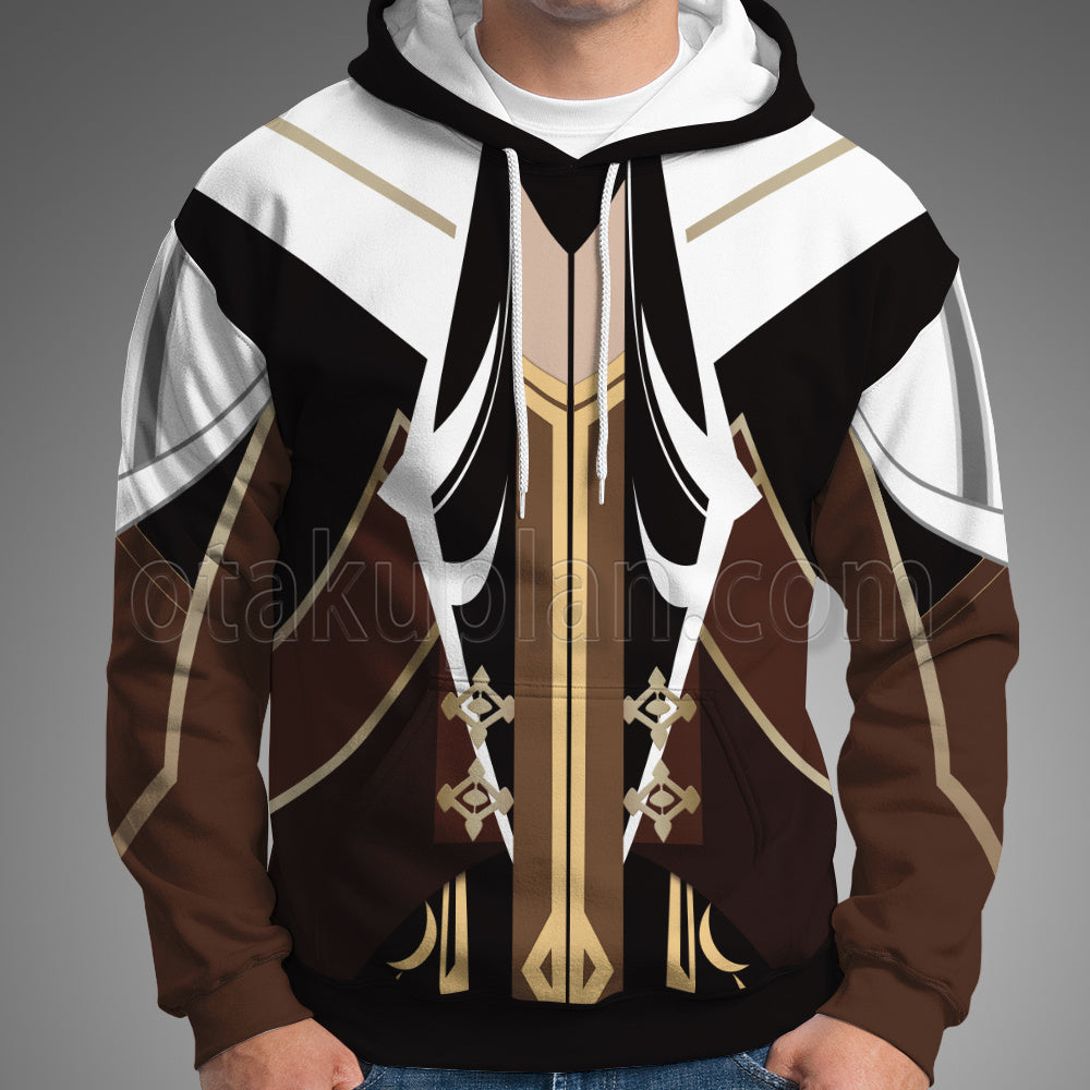 Genshin Impact Zhongli Cosplay Hoodie