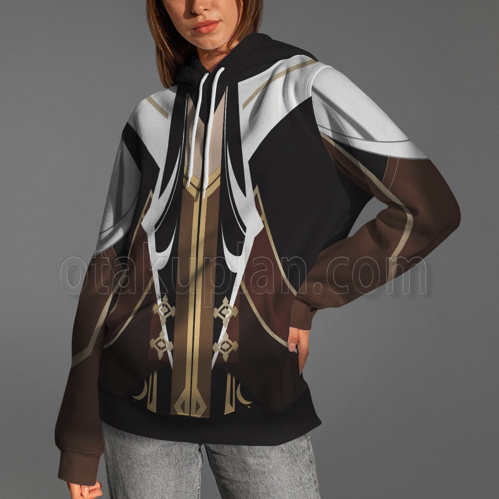 Genshin Impact Zhongli Cosplay Hoodie