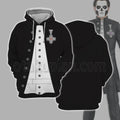 Ghost B C Papa Emeritus Inspired Cosplay Hoodie