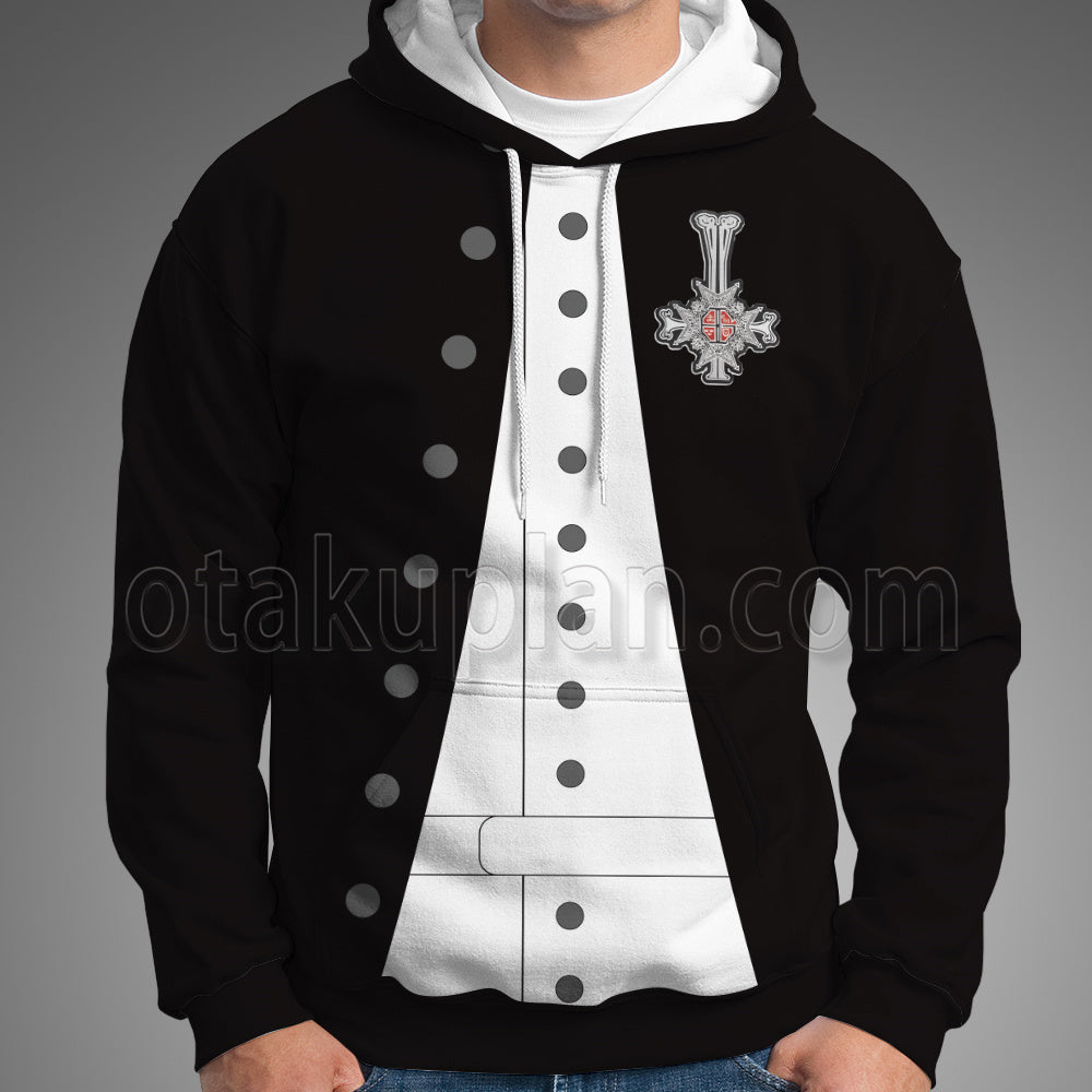 Ghost B C Papa Emeritus Inspired Cosplay Hoodie