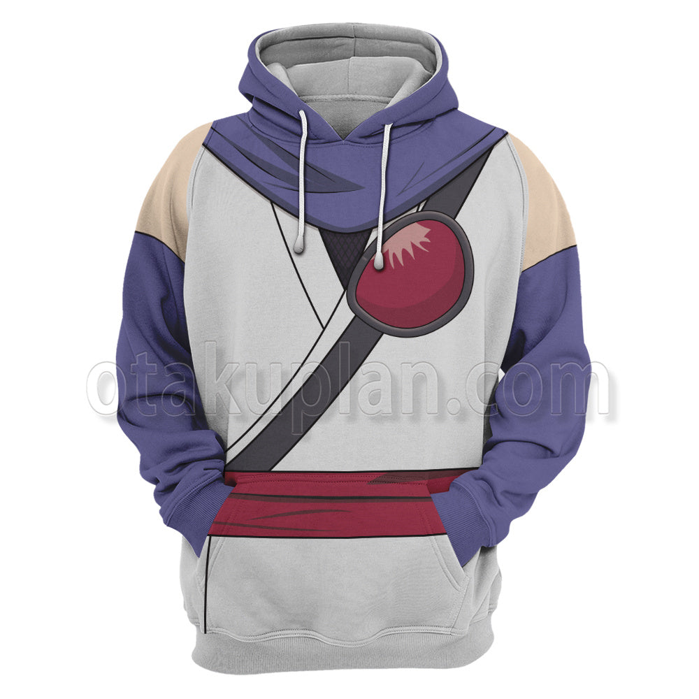 Gintama Sarutobi Ayame White Cosplay Hoodie