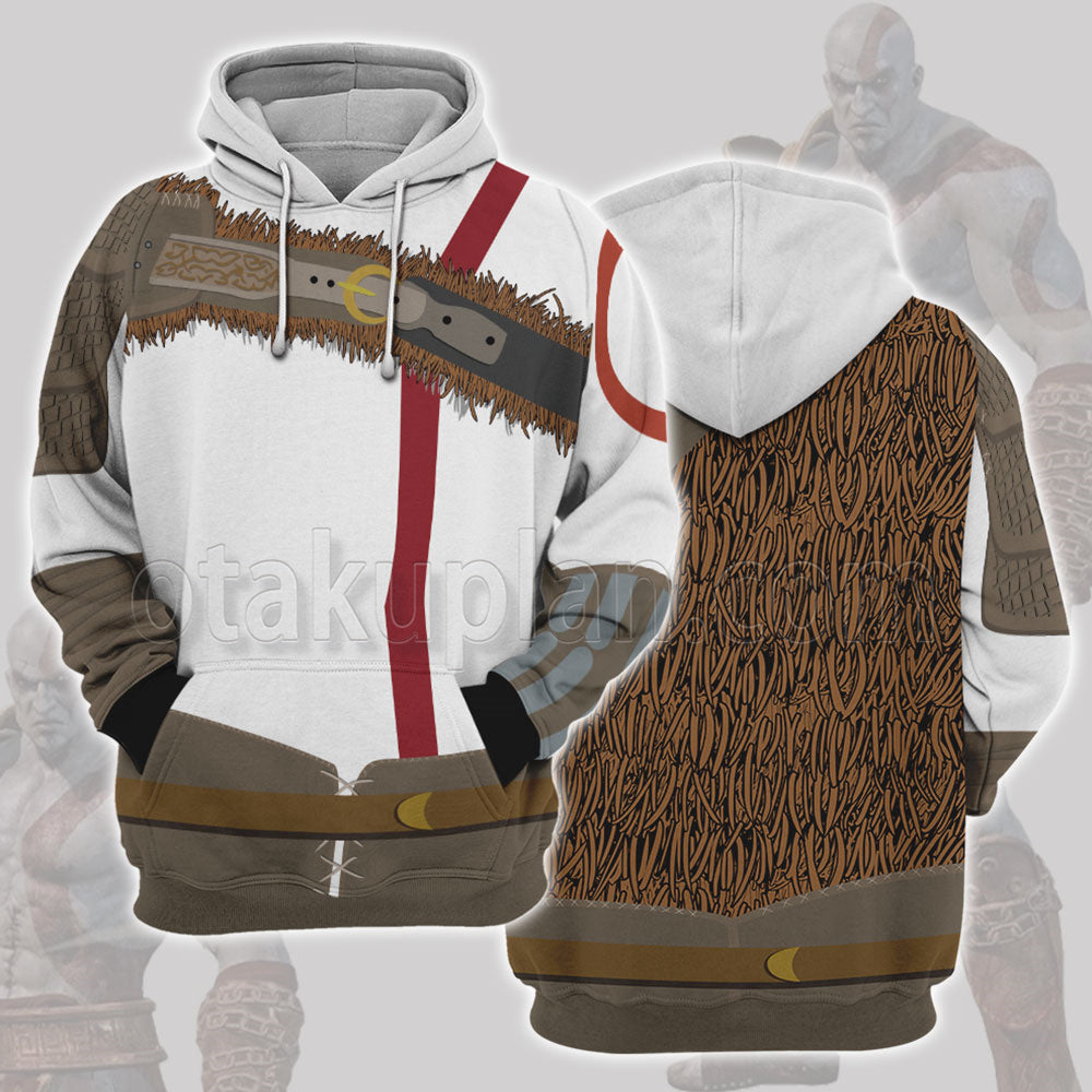 God Of War Kratos Cosplay Hoodie