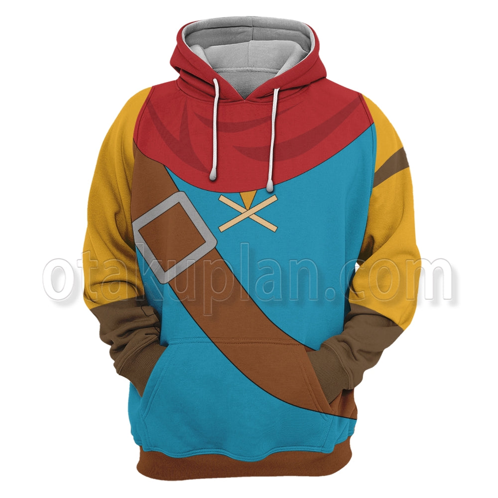 Hero Dragon Quest 3 Cosplay Hoodie
