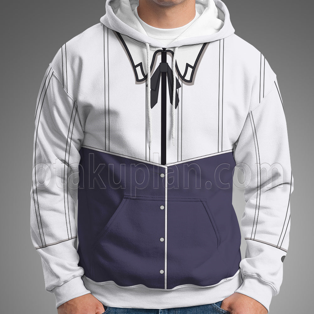High School Dxd Koneko Tojo White Uniform Cosplay Hoodie