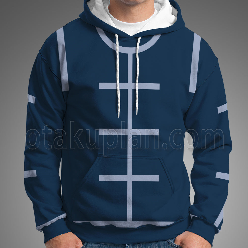 Hunter Hunter Abengane Blue Uniform Cosplay Hoodie