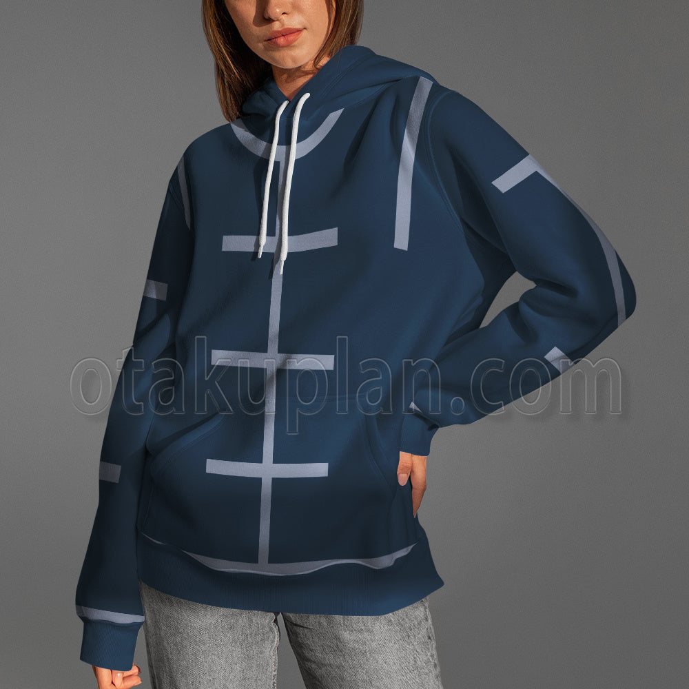 Hunter Hunter Abengane Blue Uniform Cosplay Hoodie