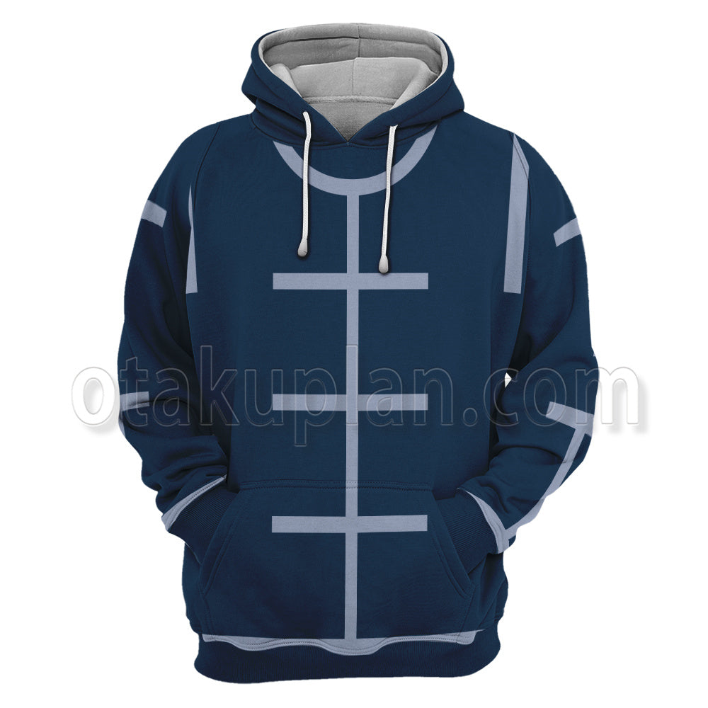 Hunter Hunter Abengane Blue Uniform Cosplay Hoodie