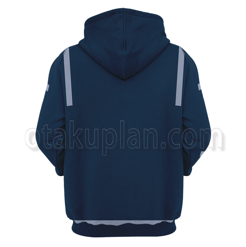 Hunter Hunter Abengane Blue Uniform Cosplay Hoodie