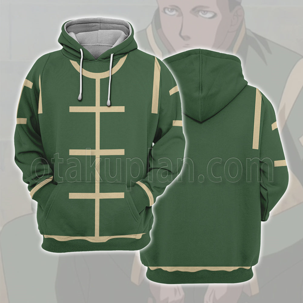 Hunter Hunter Abengane Green Uniform Cosplay Hoodie