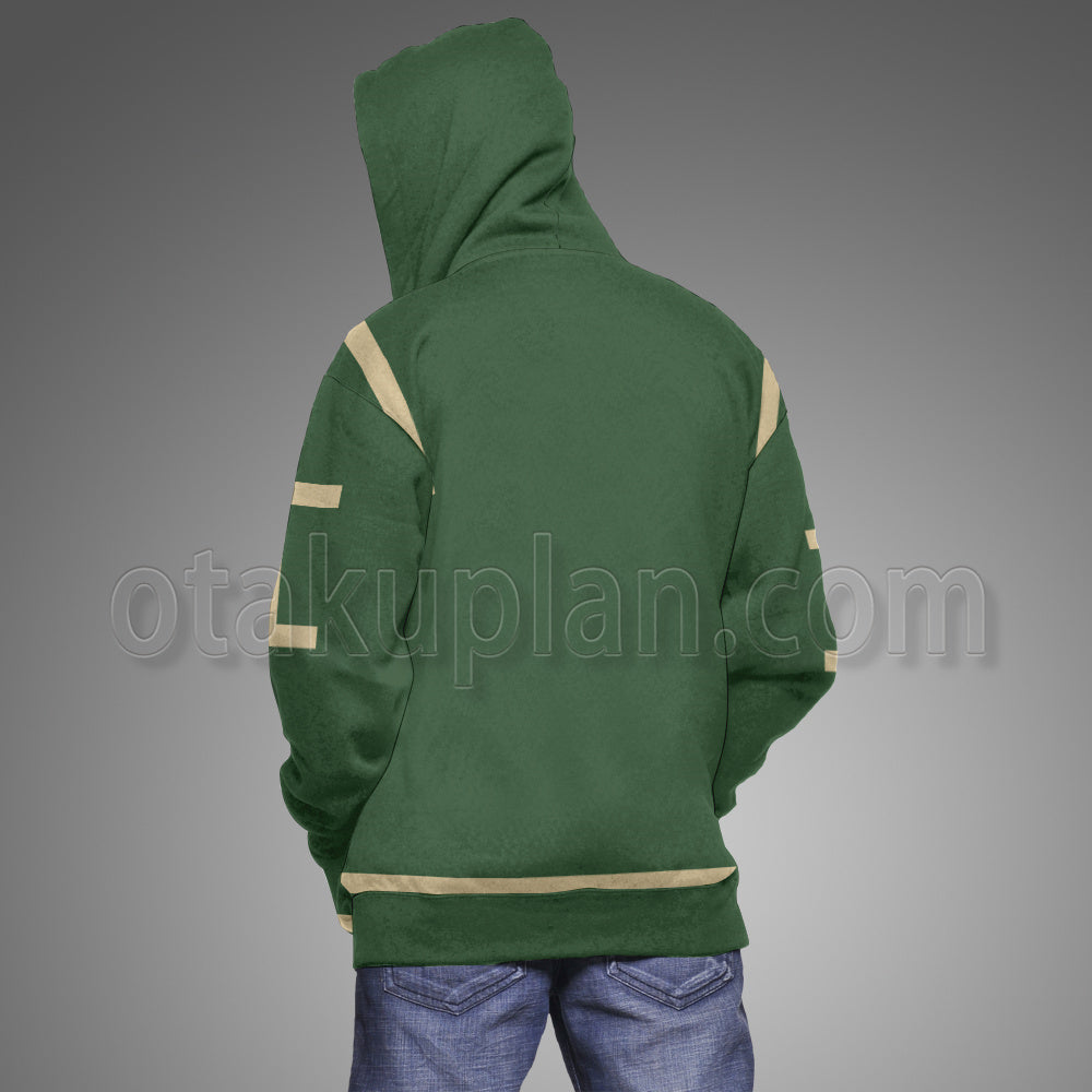 Hunter Hunter Abengane Green Uniform Cosplay Hoodie