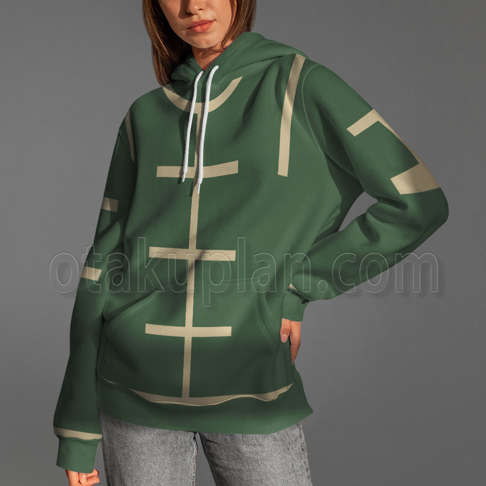 Hunter Hunter Abengane Green Uniform Cosplay Hoodie