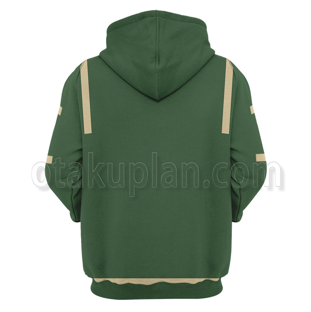 Hunter Hunter Abengane Green Uniform Cosplay Hoodie