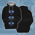 Hunter Hunter Eeta Solid Black Clothing Cosplay Hoodie