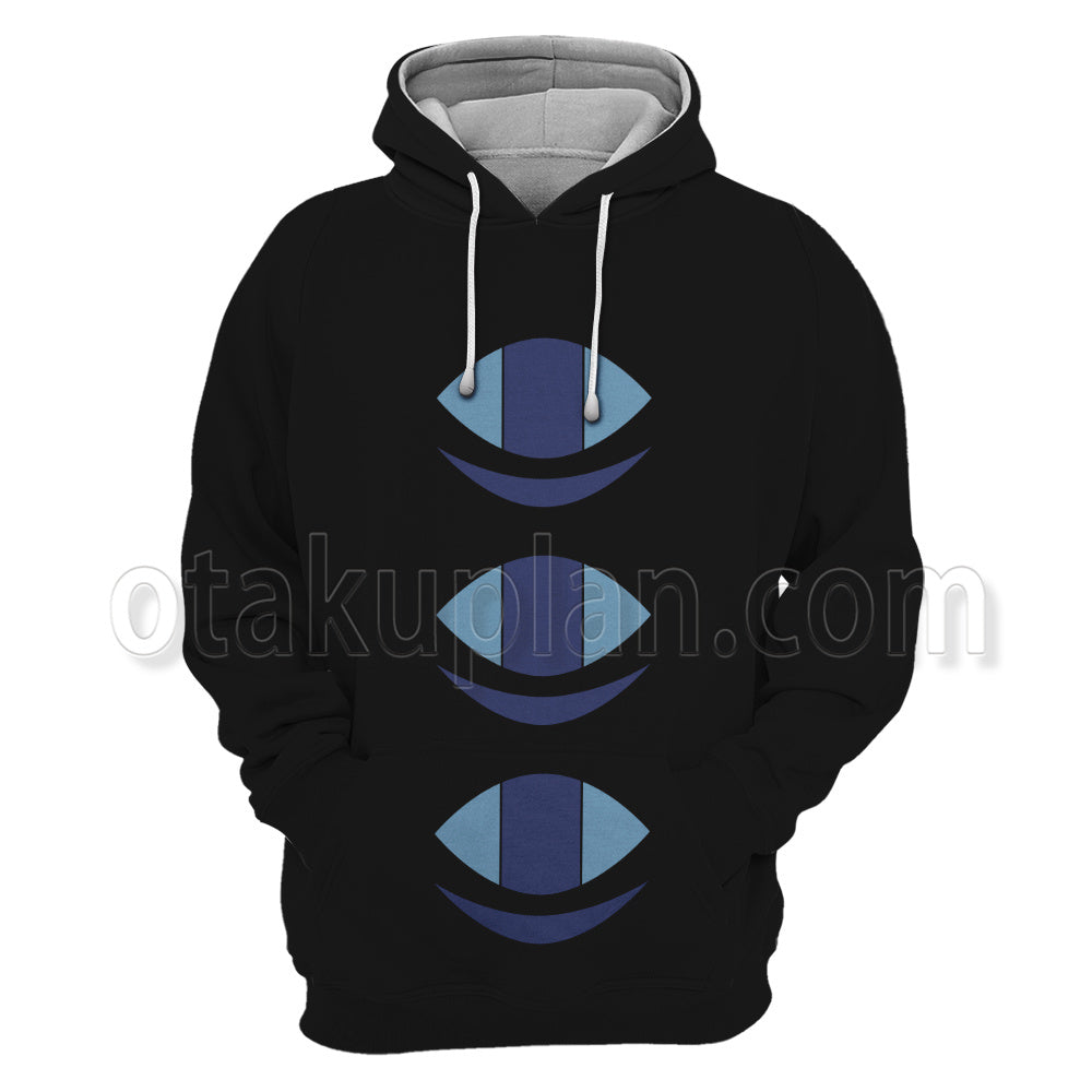 Hunter Hunter Eeta Solid Black Clothing Cosplay Hoodie