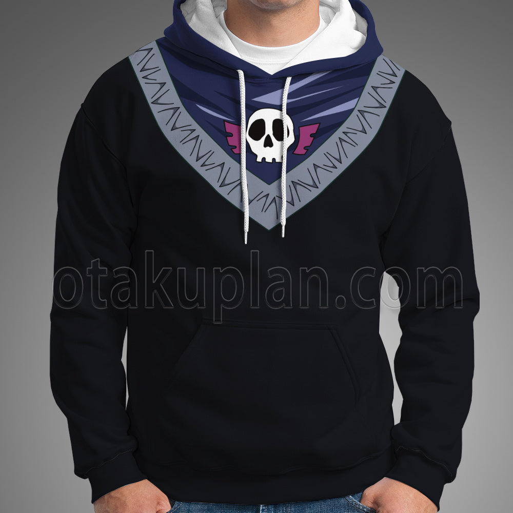 Hunter Hunter Feitan Black Battle Suit Cosplay Hoodie