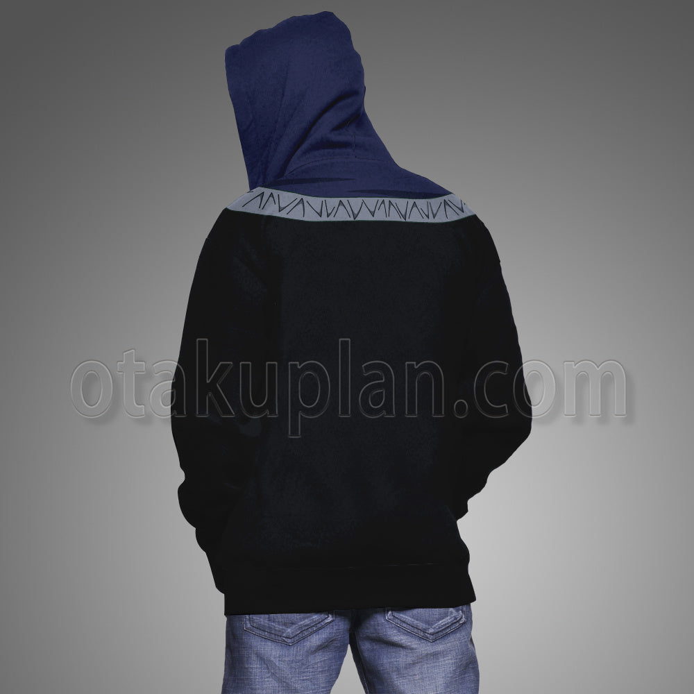 Hunter Hunter Feitan Black Battle Suit Cosplay Hoodie
