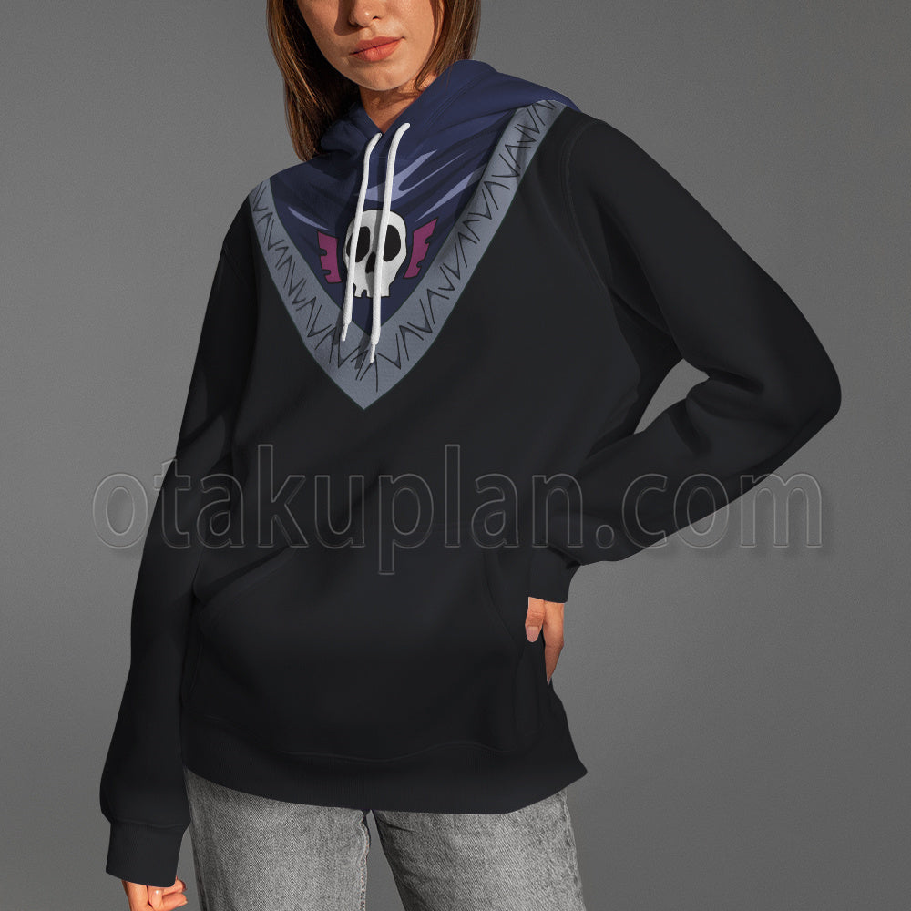 Hunter Hunter Feitan Black Battle Suit Cosplay Hoodie