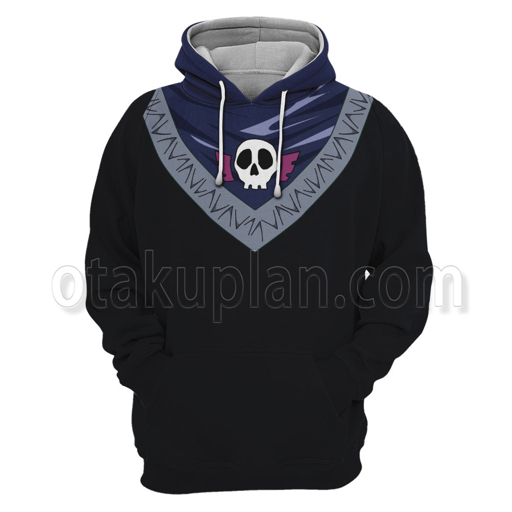 Hunter Hunter Feitan Black Battle Suit Cosplay Hoodie