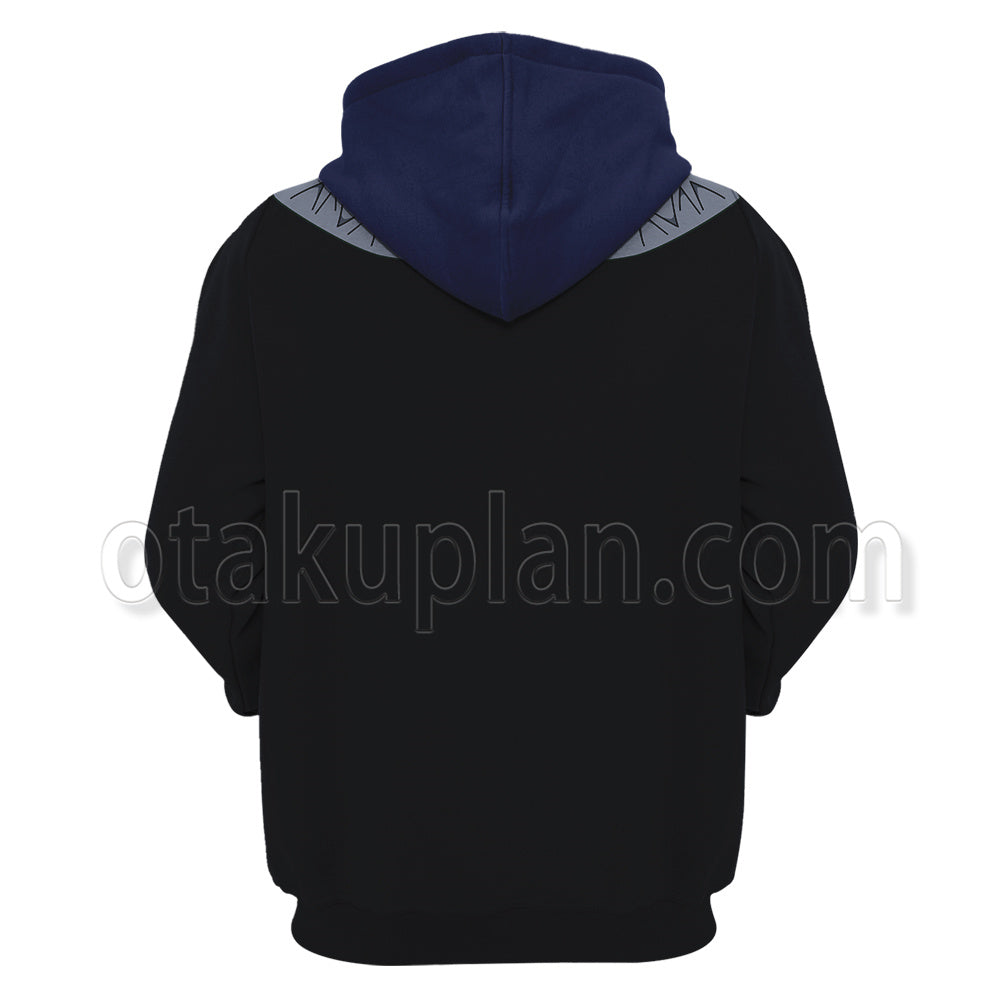 Hunter Hunter Feitan Black Battle Suit Cosplay Hoodie