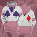 Hunter Hunter Hisoka Morow White Clothing Cosplay Hoodie