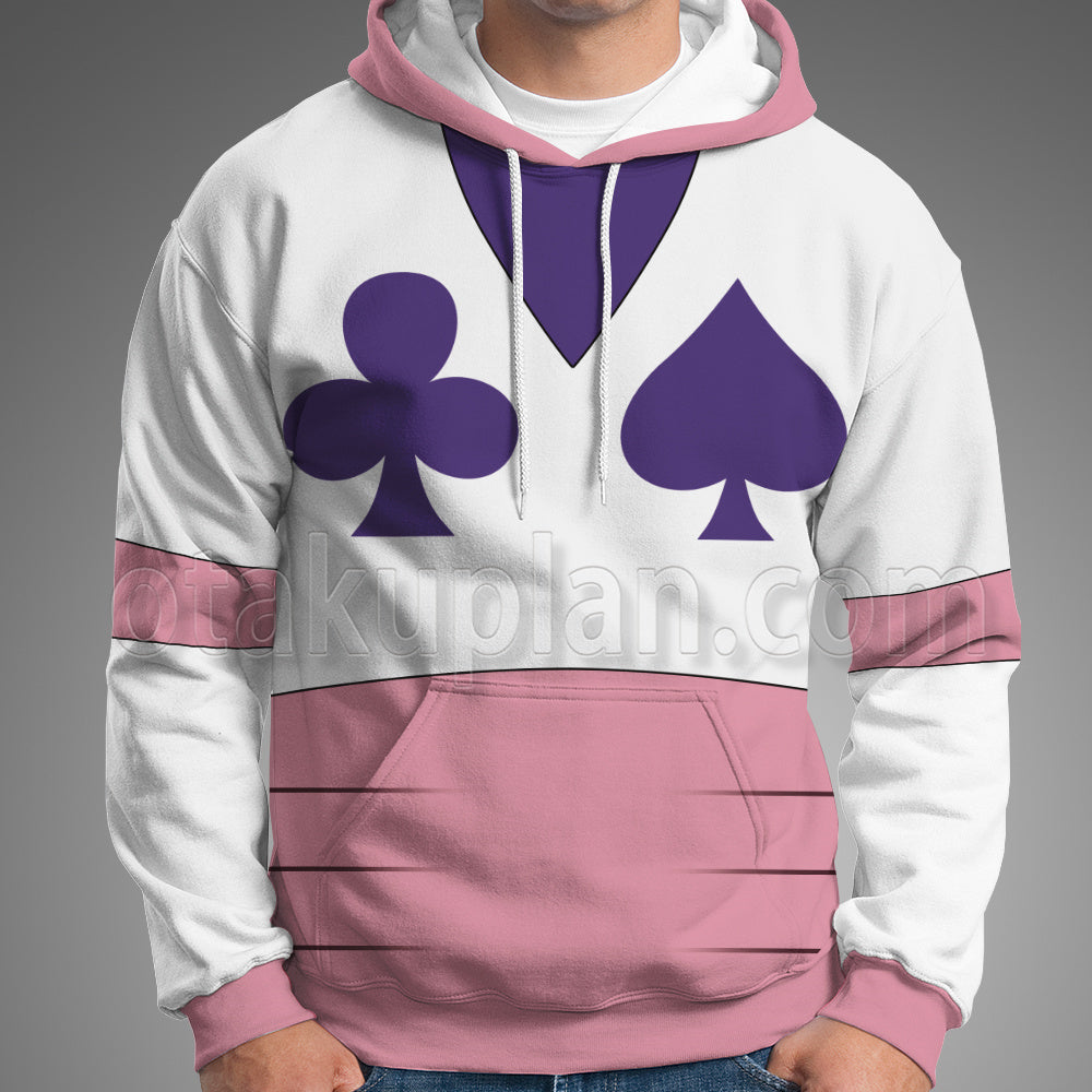 Hunter Hunter Hisoka Morow White Clothing Cosplay Hoodie